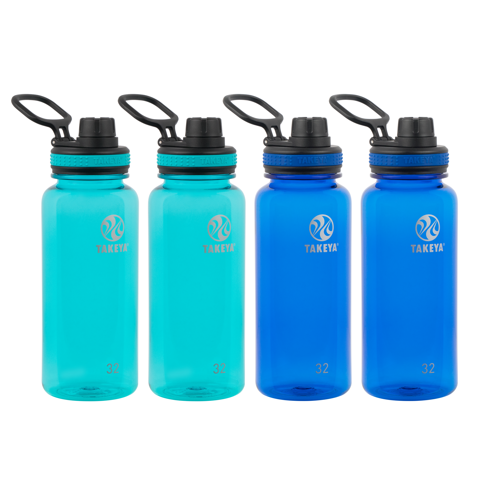 tritan-water-bottle-with-spout-lid-4-pack-o5 50276-Tritan-Spout-32-4pk-Ocean-Royal-angle.png