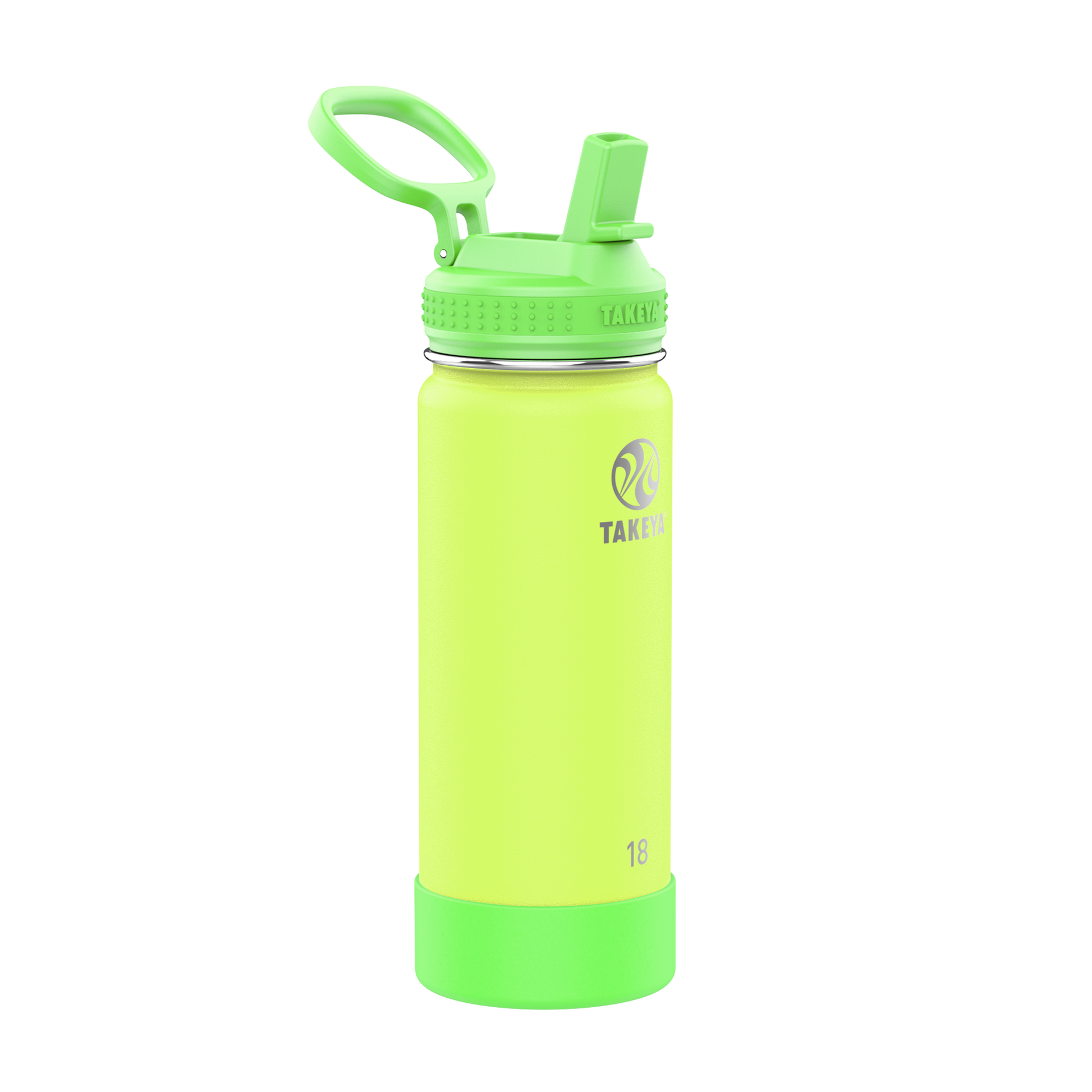 actives-kids-glow-in-the-dark-water-bottle-with-straw-lid-m4 51075-Actives-Kids-Straw-18-GID-LightningGreen-angle.png