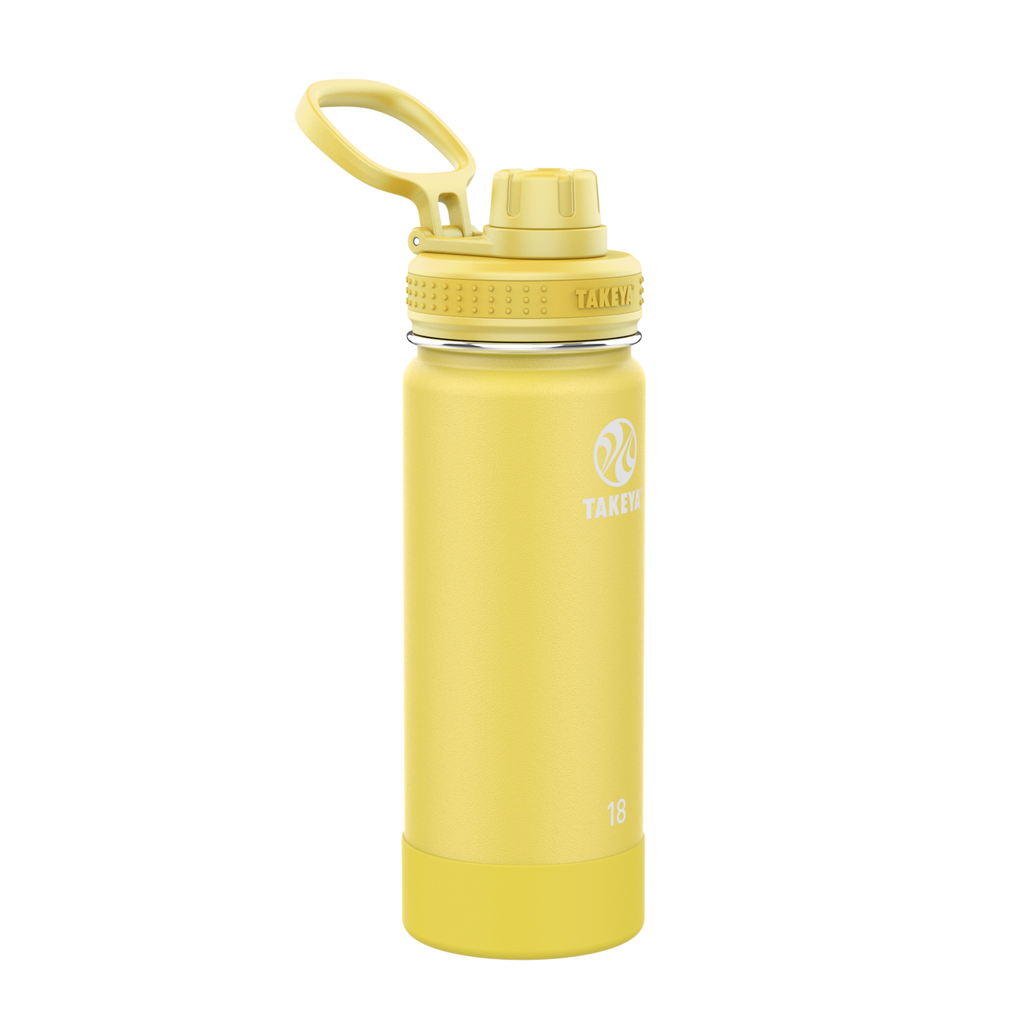 actives-water-bottle-with-spout-lid-c8 51159-Actives-Spout-18-Canary-angle.png