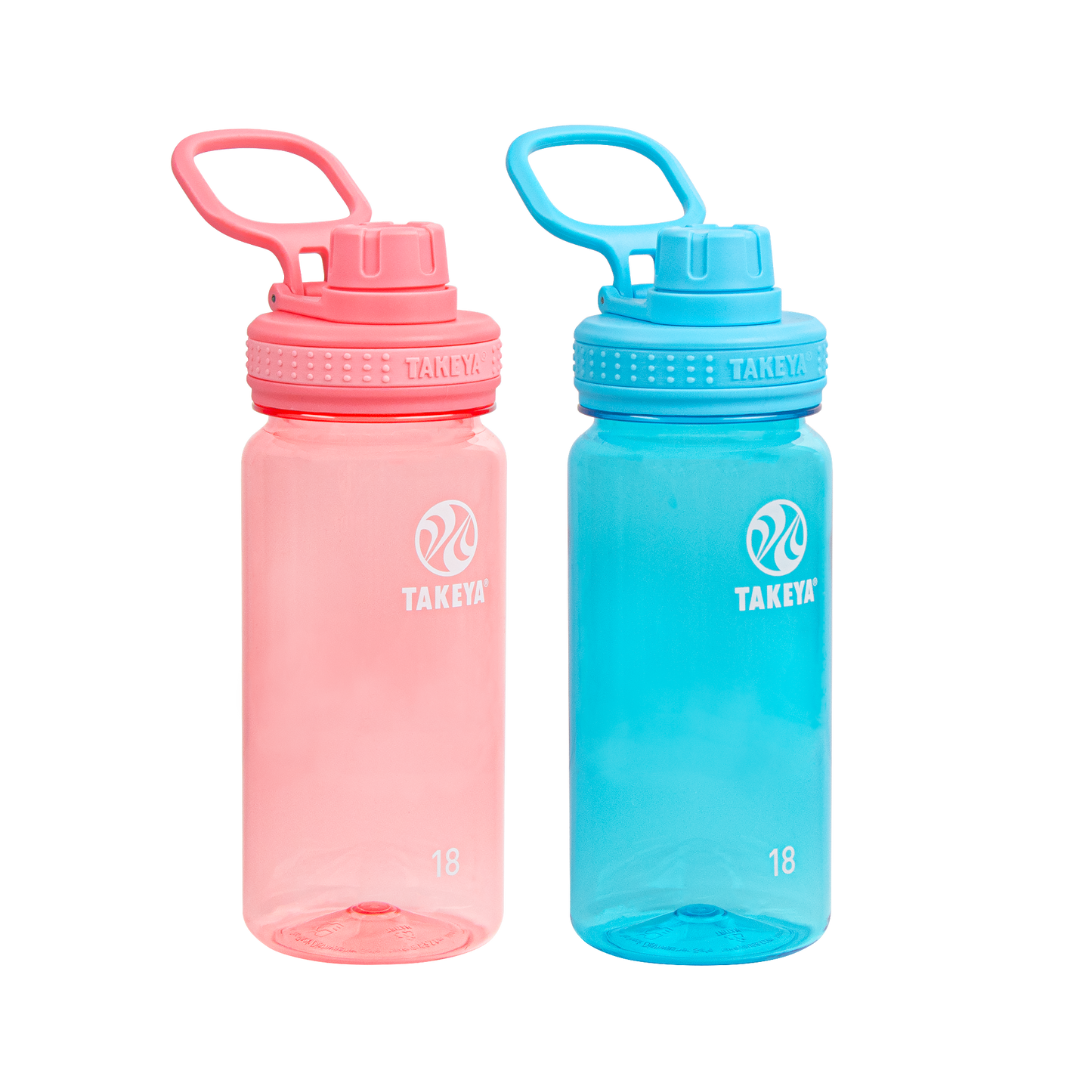 tritan-water-bottle-bundle-with-spout-lid-2-pack-d7 51475-Tritan-Spout-18-2pk-FlutterPink-BreezyBlue-Front_1.png