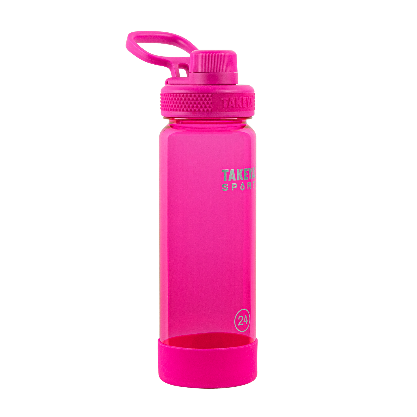 tritan-sport-water-bottle-with-spout-lid-v1 51671-TKS-Tritan-Spout-24-PinkSweep-frontangle.png