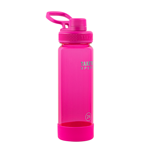tritan-sport-water-bottle-with-spout-lid-v1 51671-TKS-Tritan-Spout-24-PinkSweep-frontangle.png