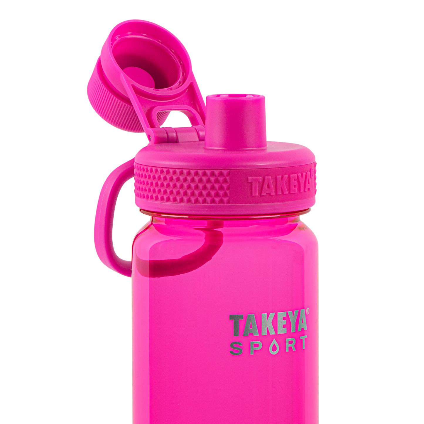 tritan-sport-water-bottle-with-spout-lid-v1 51671-TKS-Tritan-Spout-24-PinkSweep-openlid.png
