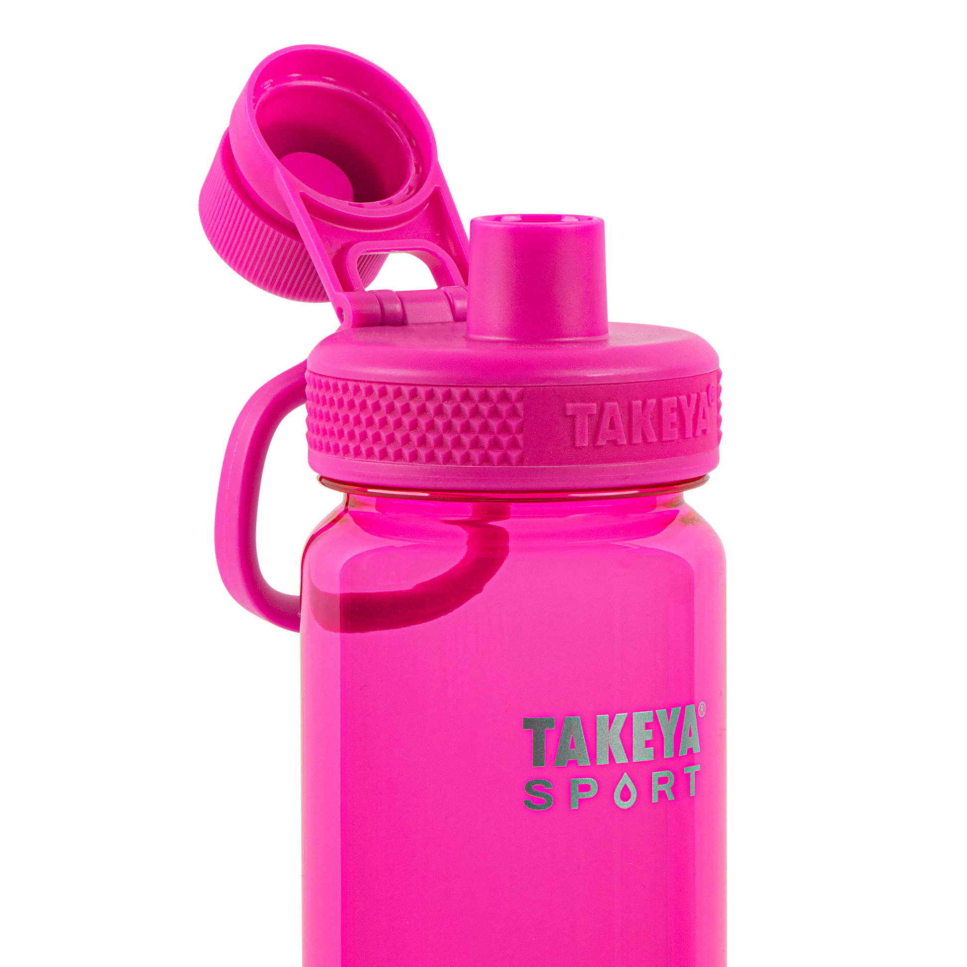tritan-sport-water-bottle-with-spout-lid-v1 51671-TKS-Tritan-Spout-24-PinkSweep-openlid.png