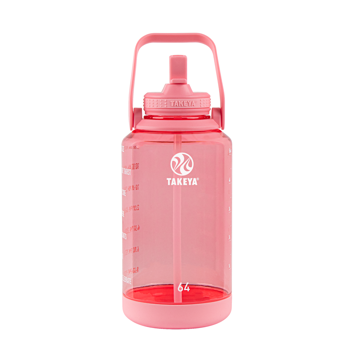 tritan-motivational-water-bottle-with-straw-lid-m8 54143-Tritan-Straw-Motivational-64-FlutterPink-front.png