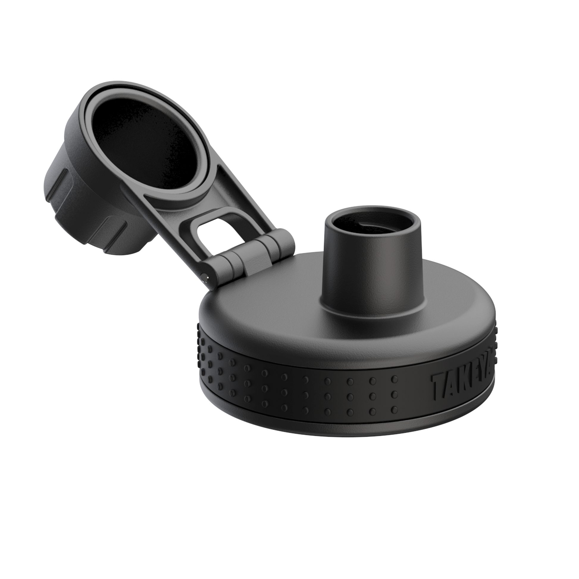 actives-insulated-spout-lid-no-handle-y4 96079-Actives-PB-Spout-64-NoHandle-Onyx-lidopen.png